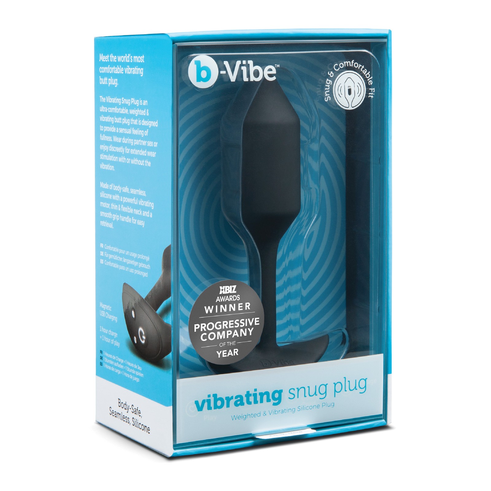 b-Vibe Vibrating Snug Plug M