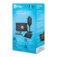 b-Vibe Plug Con Peso Vibrante XL Negro