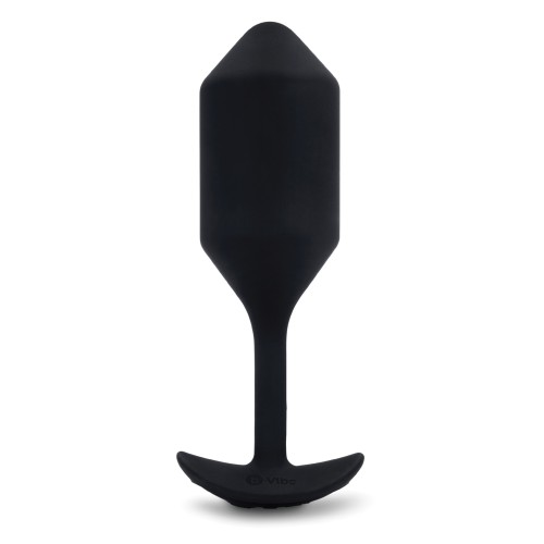 b-Vibe XL Vibrating Weighted Snug Plug Black