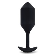 b-Vibe Plug Con Peso Vibrante XL Negro