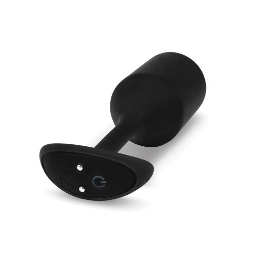 b-Vibe Plug Con Peso Vibrante XL Negro