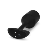 b-Vibe Plug Con Peso Vibrante XL Negro