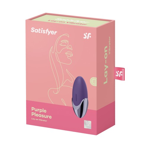 Satisfyer Purple Pleasure - Vibrador Compacto