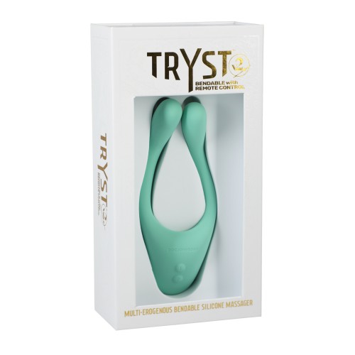 Masajeador Multi Zona Flexible Tryst V2 con Control Remoto - Menta