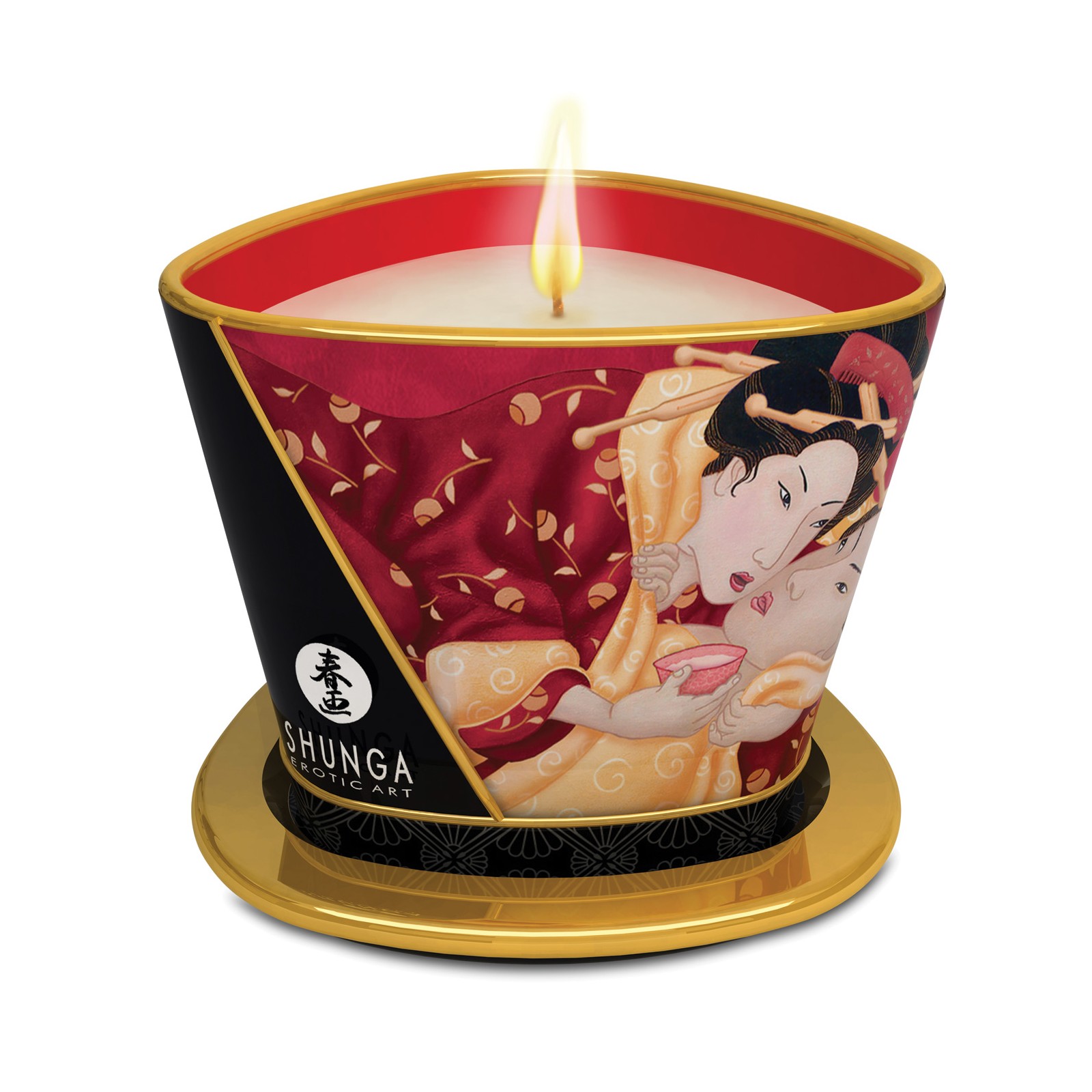 Shunga Massage Candle Romance Strawberry Wine