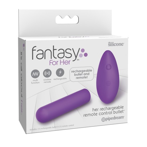 Vibrador Bullet Recargable Control Remoto para el Placer Definitivo