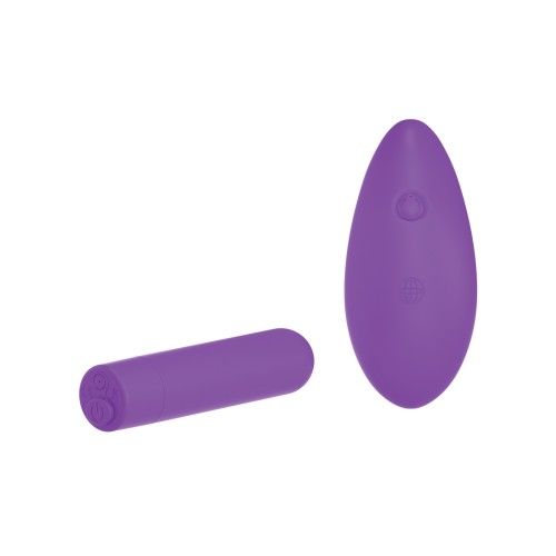 Vibrador Bullet Recargable Control Remoto para el Placer Definitivo