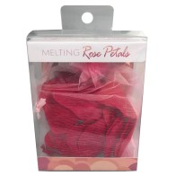 Pétalos de Rosa Derretidos para Baño