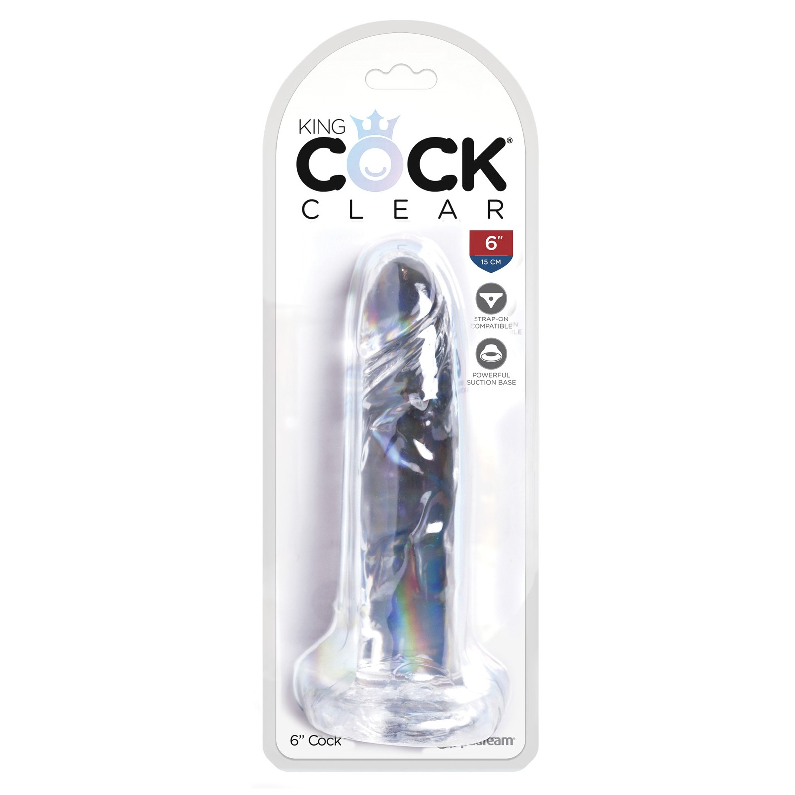 King Cock Clear 6 Inch Dildo for Ultimate Pleasure