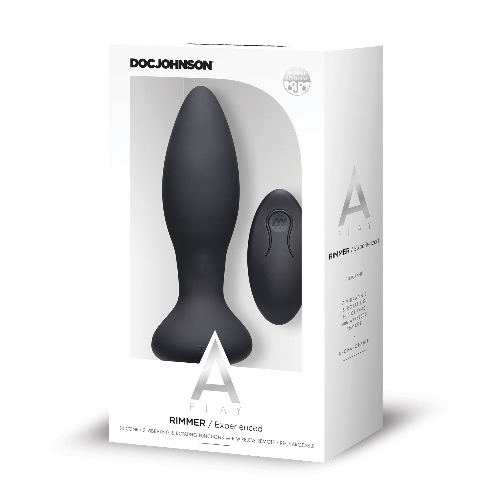 A Play Rimmer - Advanced Rechargeable Anal Plug with Remote