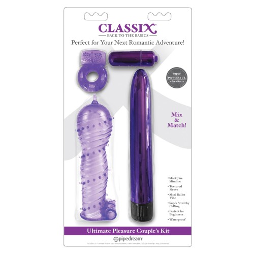 Kit de Placer para Parejas Classix - Púrpura