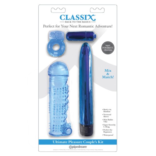 Kit de Placer Último para Parejas Classix Azul