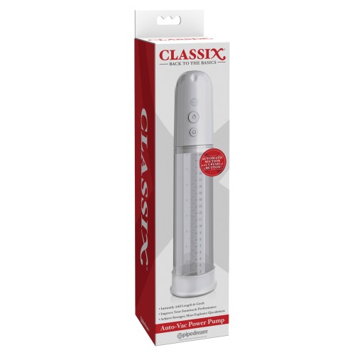 Auto Vac Classix Power Pump - Blanco