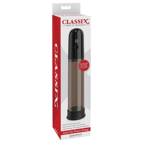 Classix Auto Vac Power Pump for Enhanced Erections