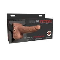 Fetish Fantasy 6" Strap-On Hueco con Bolas