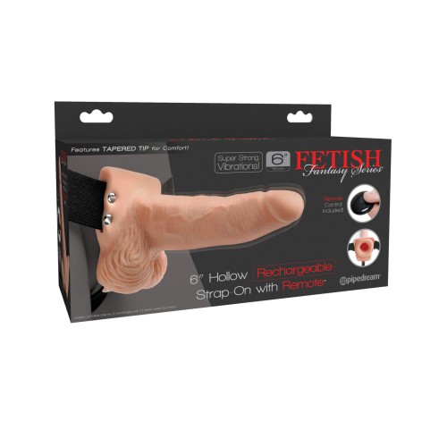 Arnés Strap-On Hueco Recargable Fetish Fantasy - Placer Máximo