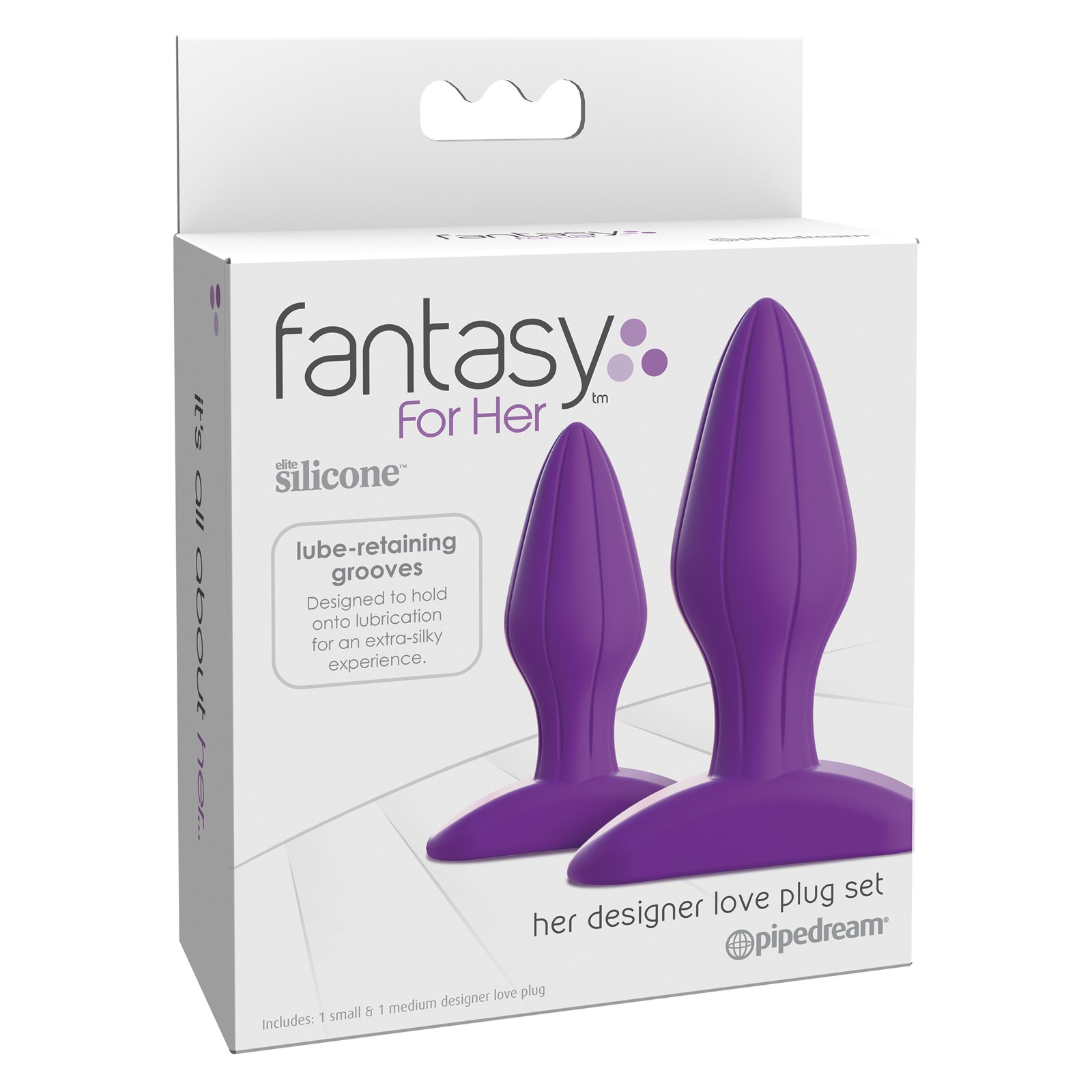 Fantasy for Her Love Plug Set Purple