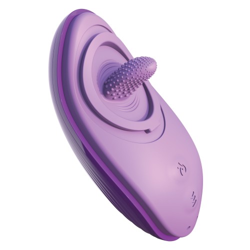 Vibrador Fun Tongue de Silicona - Morado