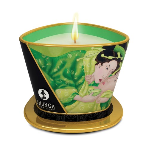 Shunga Massage Candle Zenitude Exotic Green Tea