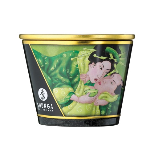 Shunga Massage Candle Zenitude Exotic Green Tea