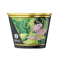 Shunga Massage Candle Zenitude Exotic Green Tea