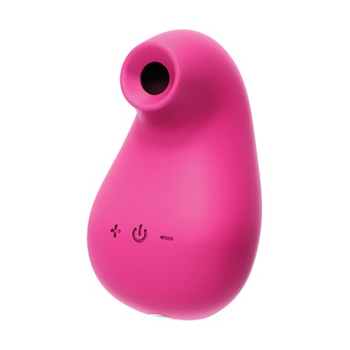 Sucker Vibrante Recargable VeDO Suki - Rosa Foxy para Placer Intenso