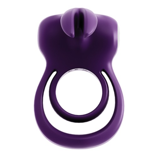 VeDO Thunder Bunny Anillo Doble Recargable - Perfectamente Morado