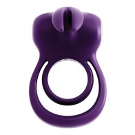 VeDO Thunder Bunny Anillo Doble Recargable - Perfectamente Morado