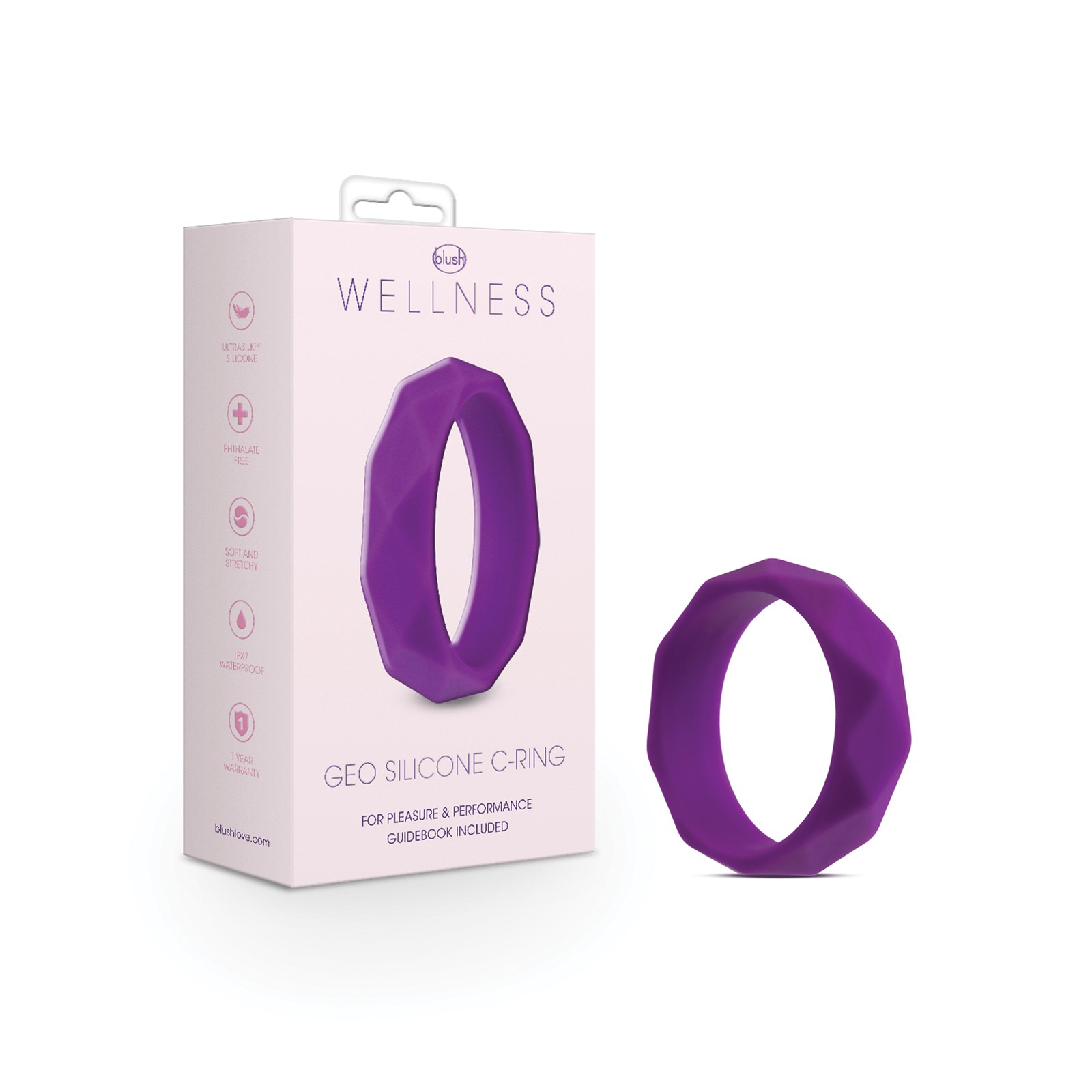 Blush Wellness Geo C-Ring for Enhanced Pleasure