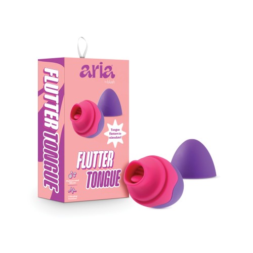 Vibrador Blush Aria Flutter Tongue Morado