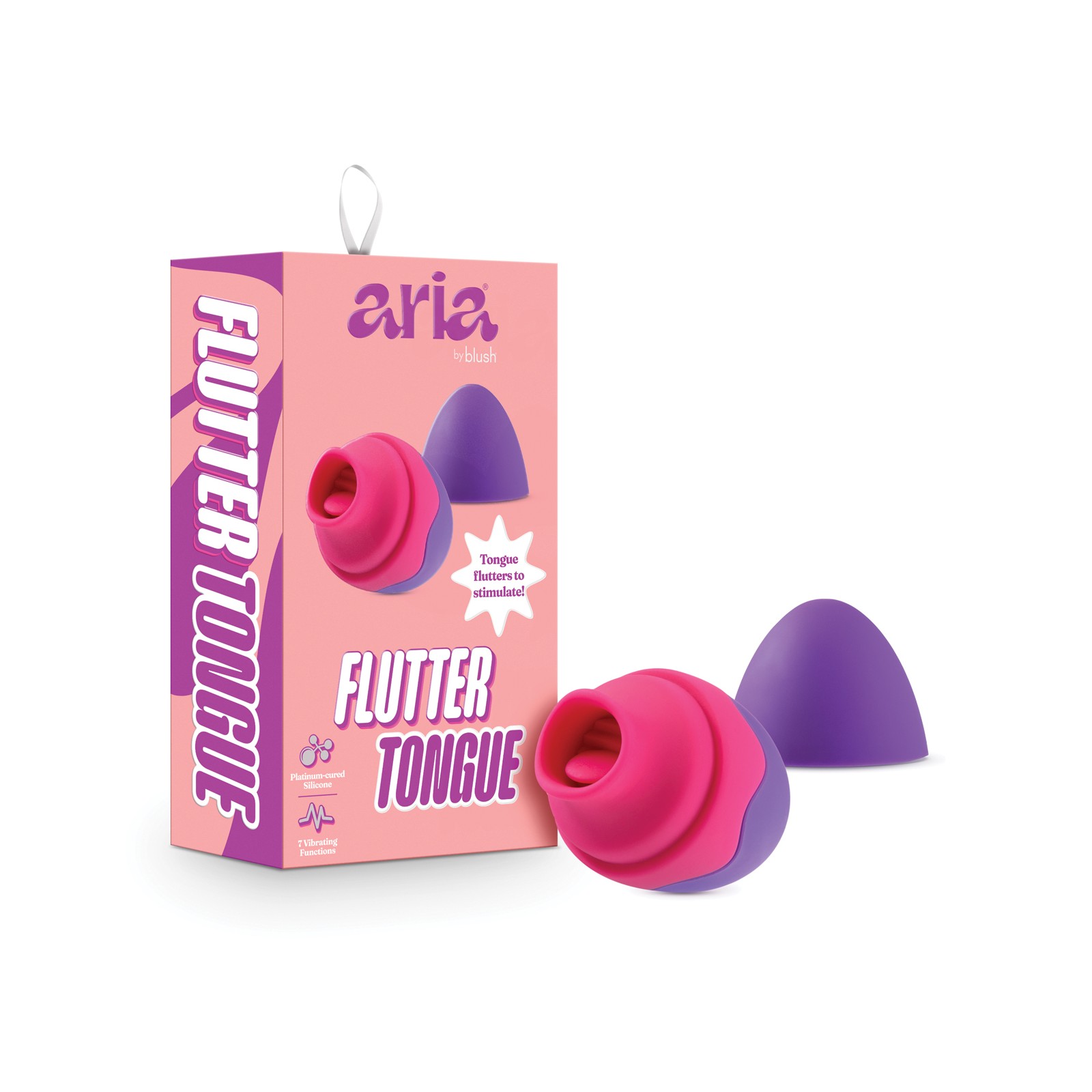 Vibrador Blush Aria Flutter Tongue Morado