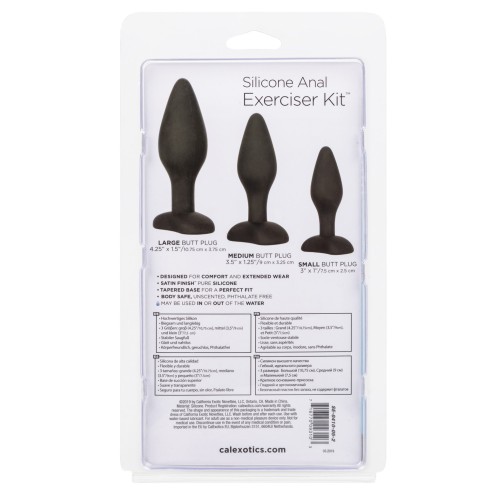 Silicone Anal Exerciser Kit - Safe and Fun