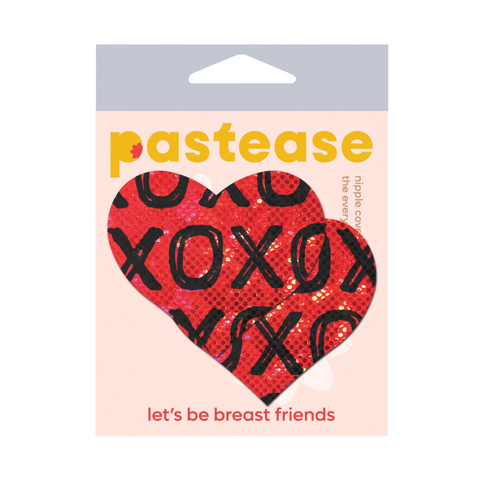 Pastease Premium Glitter Corazón XOXO - Accesorio Brillante