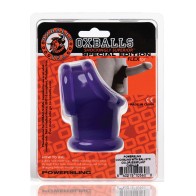 Oxballs Powerballs Cocksling & Ball Stretcher - Eggplant Color