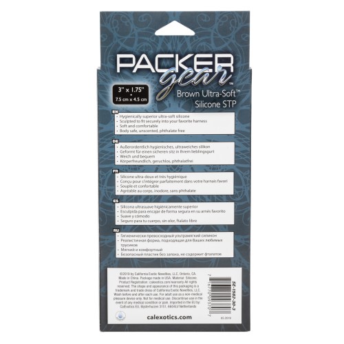 Packer Gear Ultra Soft Silicone STP Brown