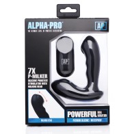 Alpha Pro 7x Prostate Stimulator with Milking Bead