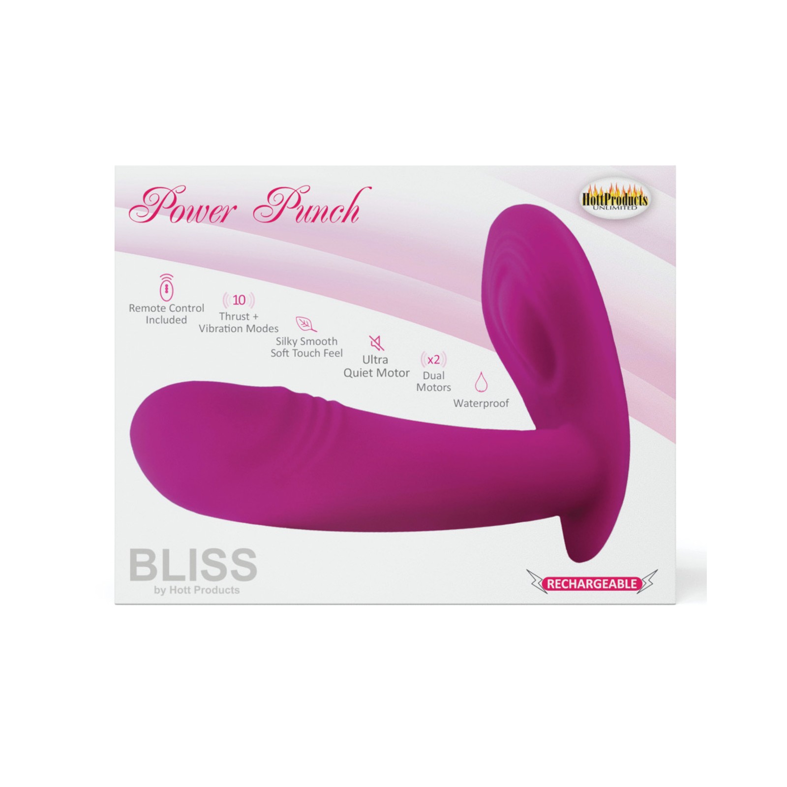 Bliss Power Punch Thrusting Vibe - Unleash Intense Pleasure