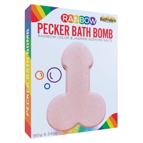 Bomba de Baño Pecker Arcoíris