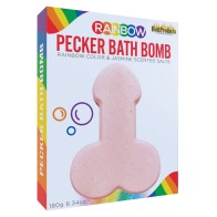 Rainbow Pecker Bath Bomb