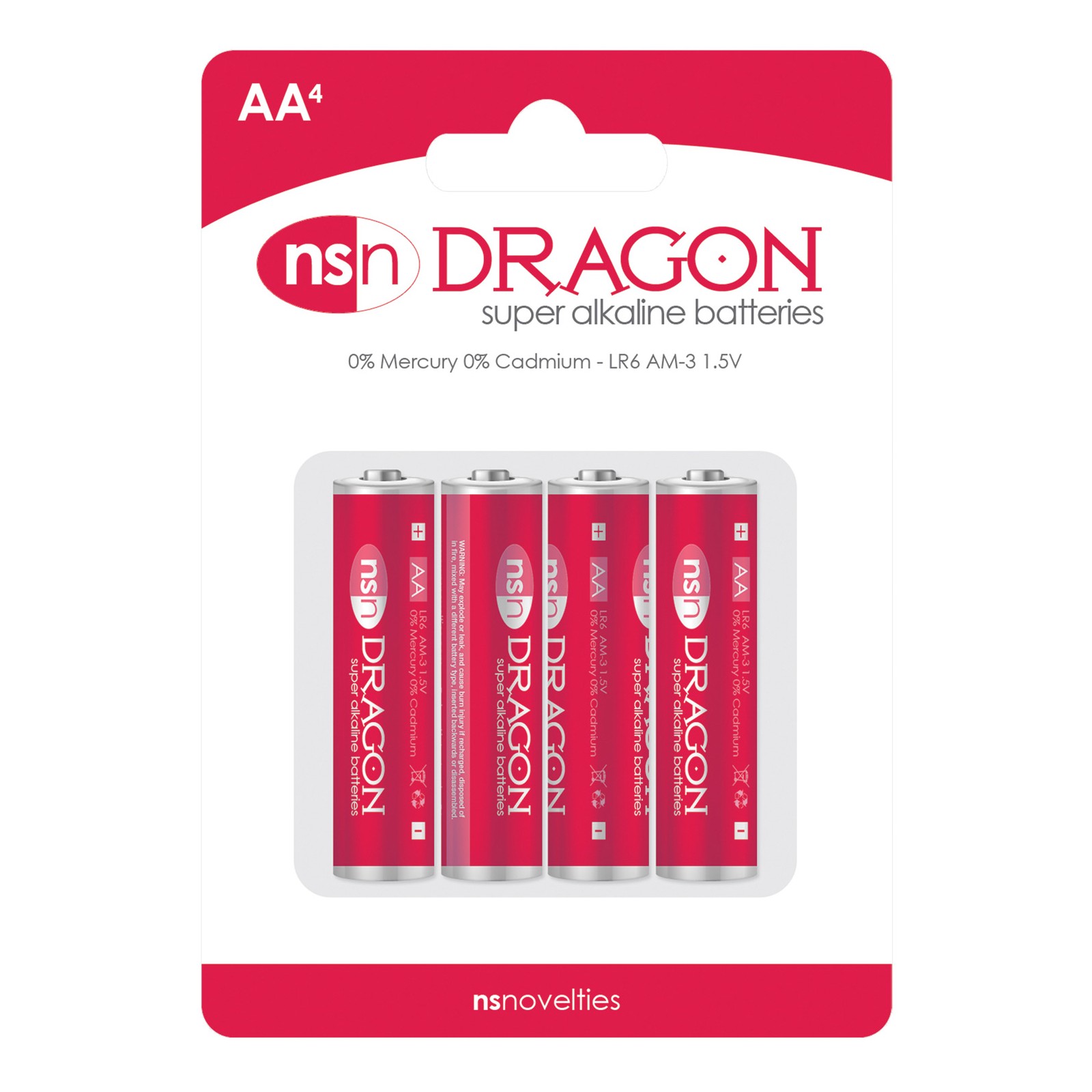 Dragon Alkaline Batteries AA Pack - Ultimate Power