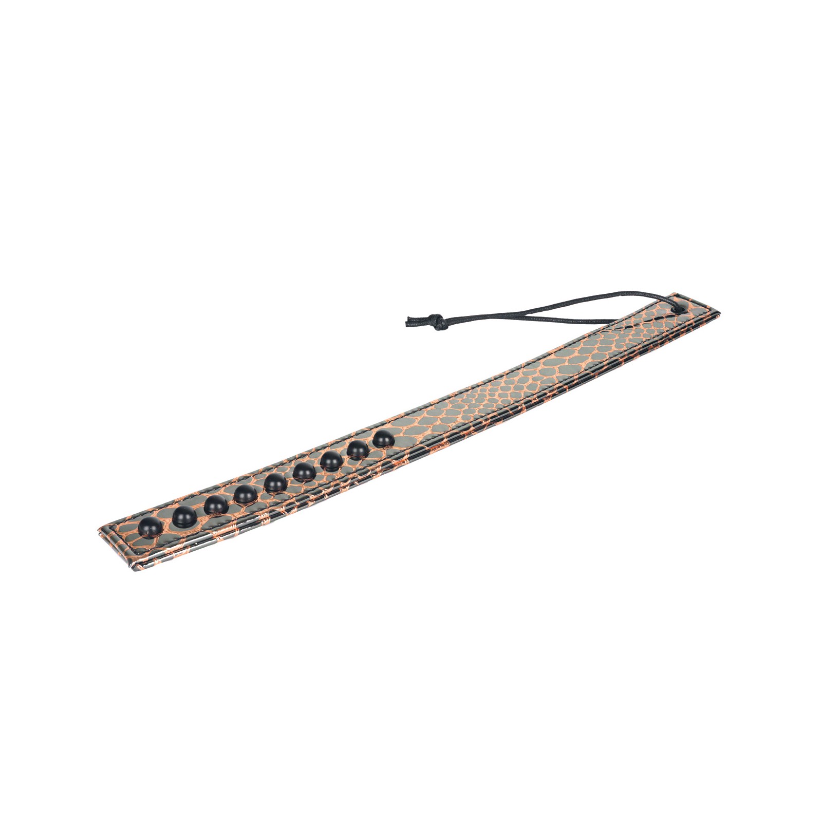 Spartacus Faux Leather Paddle Gold for BDSM