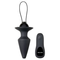 Evolved Plug & Play Plug Anal Remoto Negro