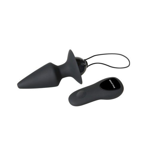 Evolved Plug & Play Remote Anal Plug Black