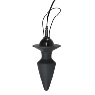 Evolved Plug & Play Plug Anal Remoto Negro