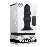 Evolved Kong Rechargeable Anal Plug Black