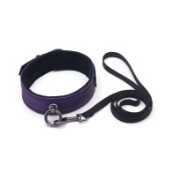 Spartacus Galaxy Legend Collar & Leash - Purple