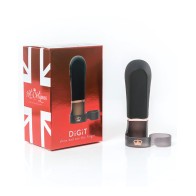 Vibrador de Dedo Hot Octopuss Digit Negro