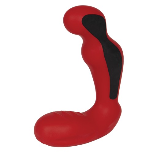 Habanero Prostate Massager Silicone Fusion Red Black