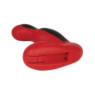 Habanero Prostate Massager Silicone Fusion Red Black