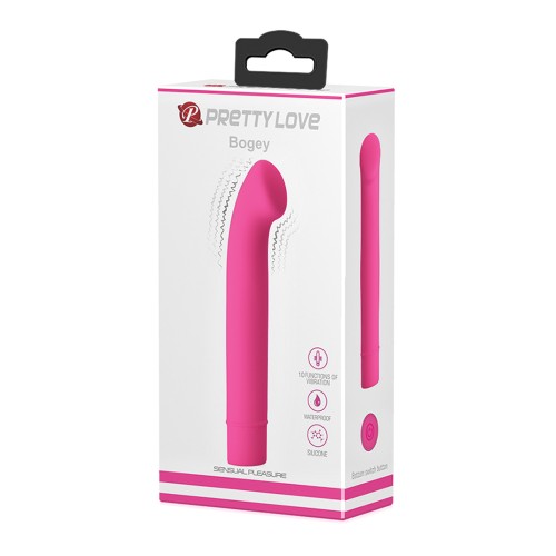 Mini Vibrador Rosa Pretty Love para Punto G con 10 Configuraciones